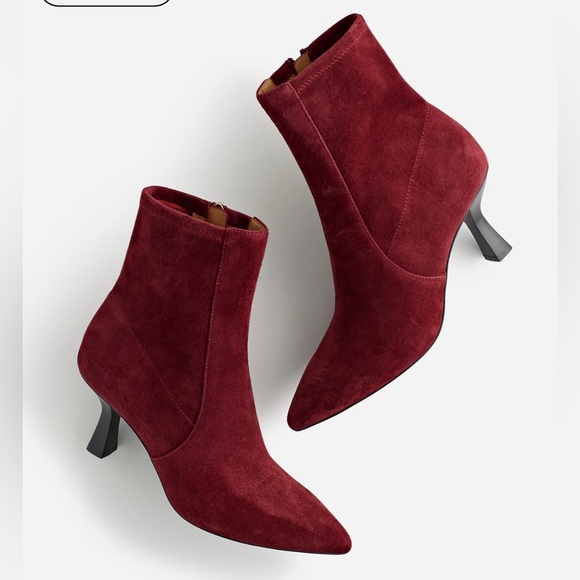 Madewell Justine Ankle Boot in Suede - Picture 1 of 7